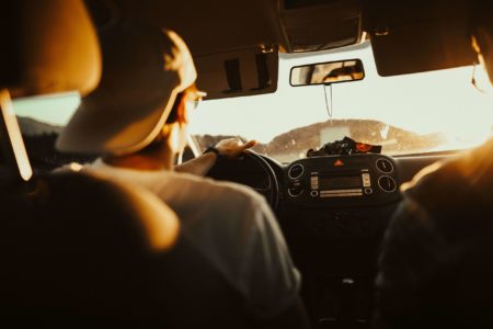 Autofahrer im Auto