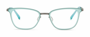 Brille in hellblau - Optik Westermeier