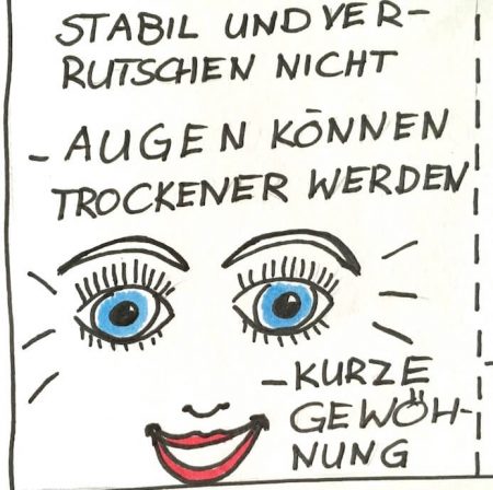 Lachendes Gesicht Lachendes Gesicht mit strahlenden Augen - Zeichnung