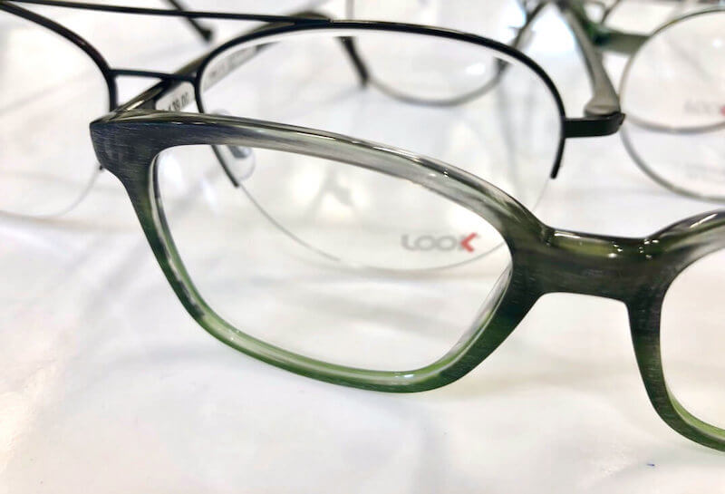 Brille mit Kunststoffgestell von Look made in Italy