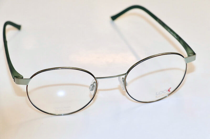 Brille mit Metallrahmen von Look made in Italy