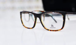 Braun melierte Brille von Rosenstock