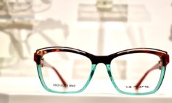 Rot-türkis Brille aus der La Matta-Kollektion