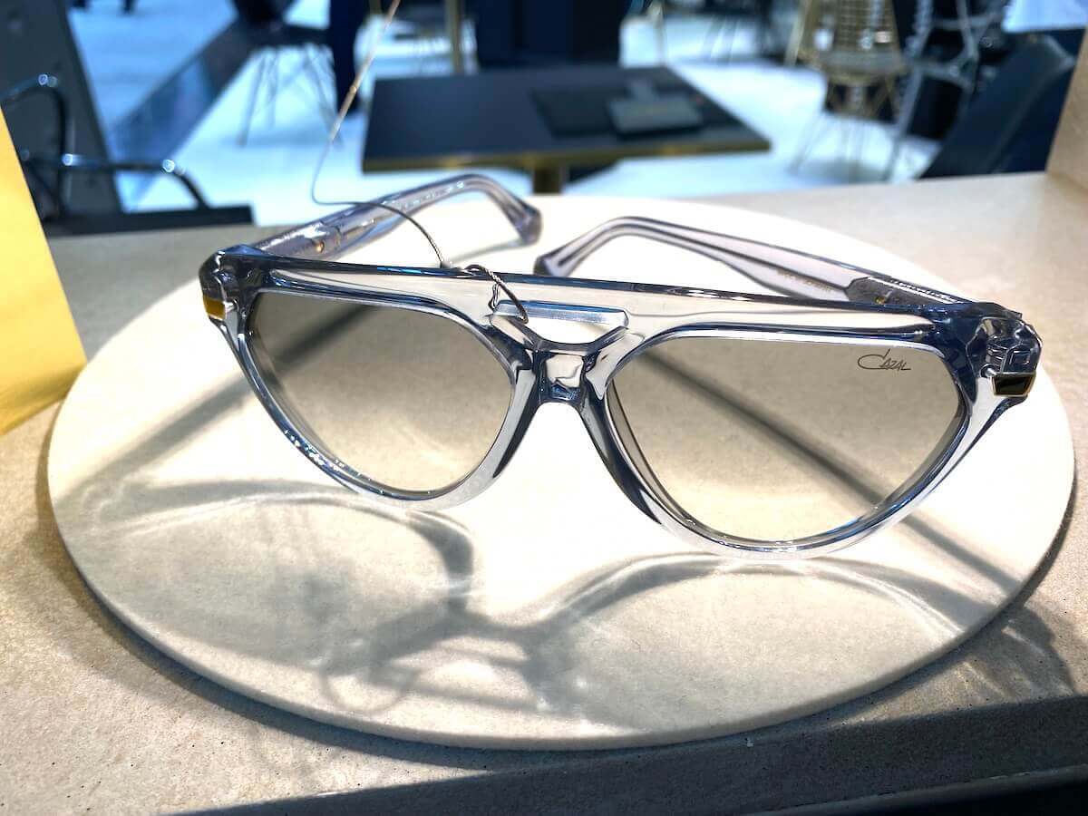 Grau-transparentes Brillengestell von Cazal