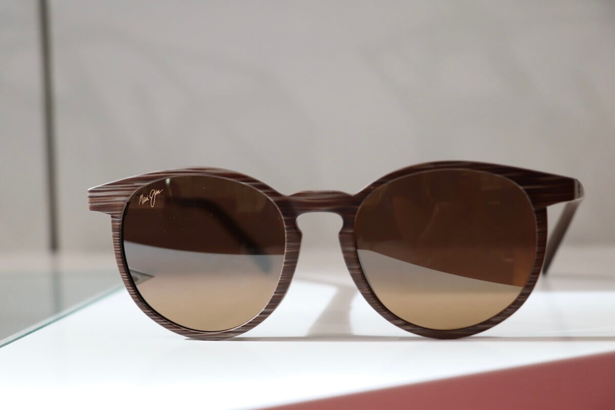 Sonnenbrille mit auskragendem Brillengestell von Maui Jim