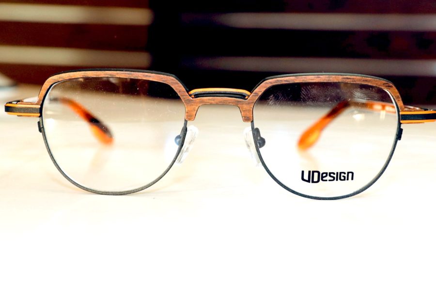 VD-Design setzt bei dieser Brille auf Erdtöne