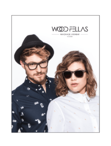 Mann und Frau mit Brillen von Woodfellas