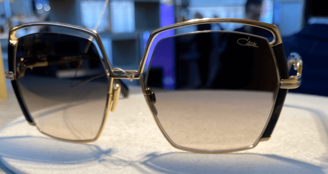 Casal-Brille mit getönten Gläsern und Metallrahmen
