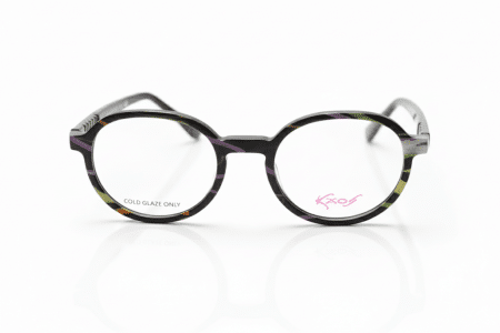 Frontansicht einer dunklen Kaos-Brille